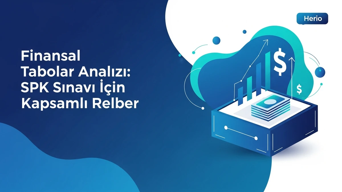 Finansal Tablolar Analizi: SPK Sınavı İçin Kapsamlı Rehber