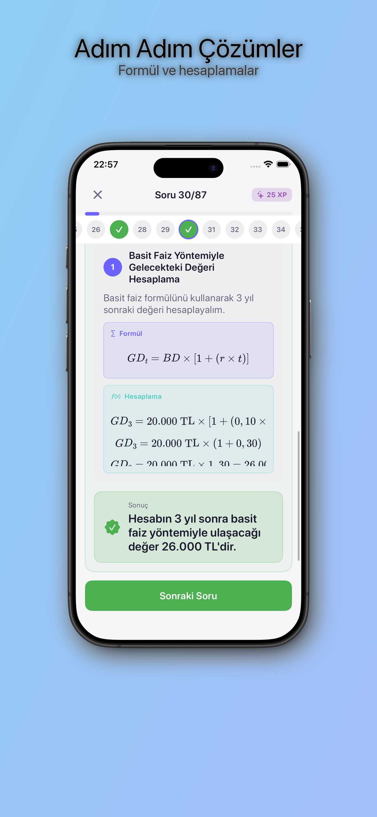 Adım Adım Çözümler